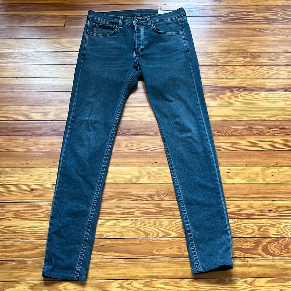 Men's Rag & Bone Standard Issue Fit 1 Extra Slim Jeans, Minna